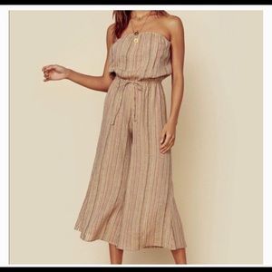 Planet Blue Striped Bell Jumper